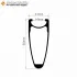 650C 50x21mm Clincher Carbon Road Bike Rims Handbike Rim (571mm)